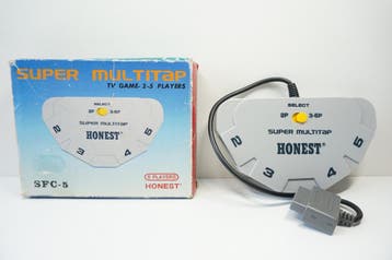 Super Multitap For SNES Garantie & morgen in huis!, Spelcomputers en Games, Ophalen of Verzenden, Zo goed als nieuw