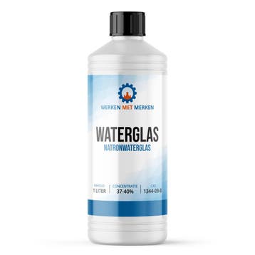 Wmm Chemie Waterglas 1 liter, Verzenden, Nieuw