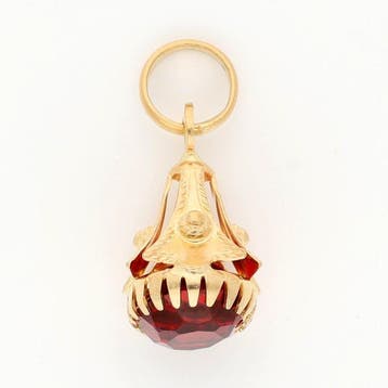 Broche - 18 karaat Geel goud - Fobhanger