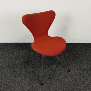 Fritz Hansen Vlinderstoel - Rood, Ophalen of Verzenden, Gebruikt