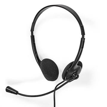 PC headset | Nedis (Bedraad, USB C, USB A, 1.8 m), Verzenden, Nieuw