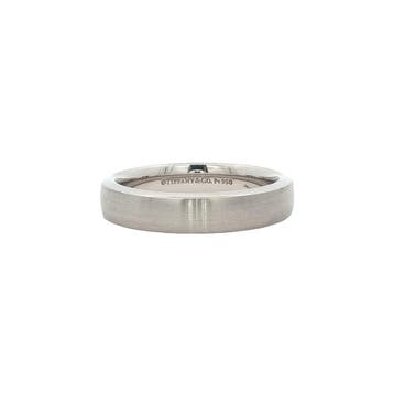 Platina ring Tiffany & Co. pt950, Sieraden, Tassen en Uiterlijk, Ringen, Verzenden, Zo goed als nieuw