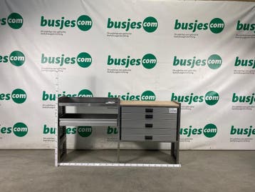 Aluca aluminium bedrijfswageninrichting gebruikt (nr 2205), Ophalen of Verzenden
