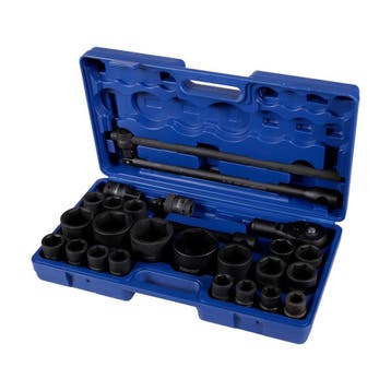 Kracht Doppendoos impact 3/4 en 1 26 delig metrisch, Verzenden, Nieuw