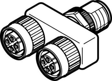Festo Insteek T-Stekker - 562248, Verzenden, Nieuw