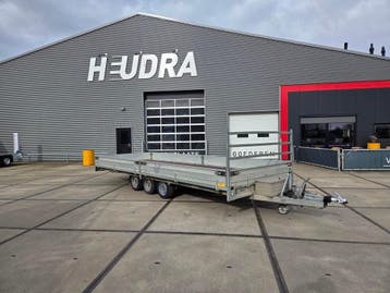 Gebruikte Hulco Medax-3 plateauwagen 3500kg 611x228cm, Gebruikt