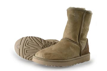 Ugg Enkellaarzen in maat 40 Beige, Verzenden, Beige, Lage of Enkellaarzen, Gedragen