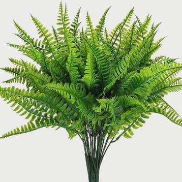 Set van 2 Kunstplant Varens - Decoratieve Groene Planten voo, Verzenden, Nieuw
