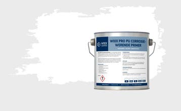 Wixx PRO PU Corrosiewerende Roestwerende Primer Wit 5L, Verzenden, Wit, Nieuw, Verf