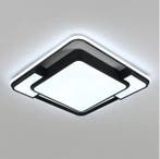 LED Plafondlamp Zwart Vierkant Gebogen – Moderne Opbouwlamp,, Verzenden, Nieuw