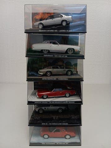 Altaya 1:43 - Modelauto (7) - Lot de 7 véhicules miniatures, Nieuw