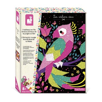 Janod knutselset String Art Jungle  van €19,99 voor €15,99, Ophalen of Verzenden, Nieuw