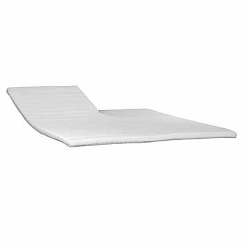 Topper NASA spiration - Split - 160/200, Verzenden, Nieuw, Wit, Overige typen