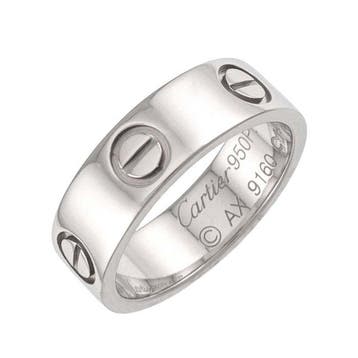 Cartier - Ring Platina, Nieuw
