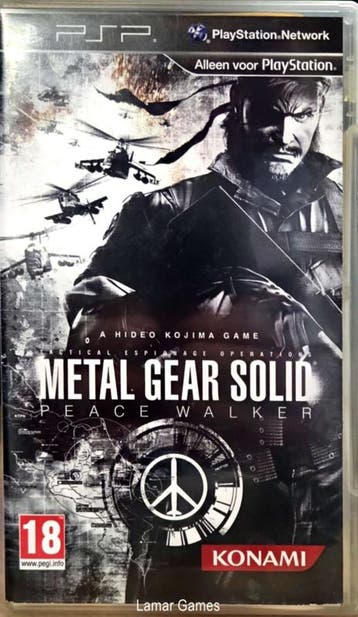Metal Gear Solid Peace Walker (psp tweedehands game), Ophalen of Verzenden, Zo goed als nieuw