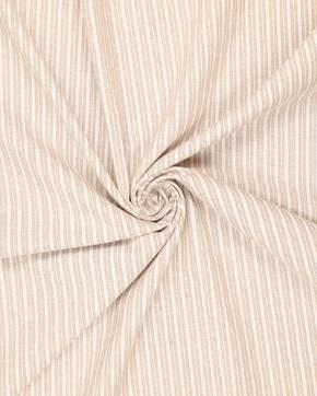Linnen/Katoen Strepen Beige, Nieuw, Beige