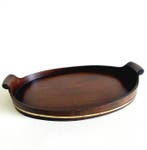 Dienblad - Kuip/wijnvat model - Hout, Messing - Eiken kuip, Antiek en Kunst