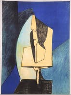 Gianni Dova (1925-1991) - Studio di una testa Romana