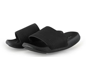 Blue Fin Slippers in maat 46 Zwart, Slippers, Verzenden, Zwart, Zo goed als nieuw