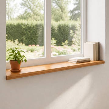 vidaXL Raamkozijnen 2 st Licht Bruin 160 x 25 x 2 cm, Verzenden, Nieuw