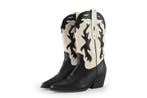 Nelson Cowboy laarzen in maat 39 Zwart, Kleding | Dames, Verzenden, Zwart, Zo goed als nieuw, Nelson
