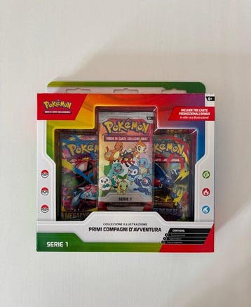 Pokémon - 1 Box - First Partner Illustration Collection, Nieuw
