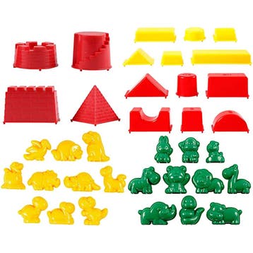 Vormpjes, afm 3,5-9,5 cm, 36 stuk/ 1 doos, Nieuw