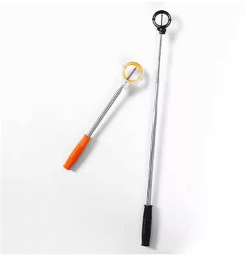 Golf Ball Retriever Telescopisch – RVS met Lock, Verzenden, Nieuw