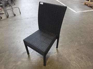 11x (6x) Stapelbare rieten terrasstoelen, Nieuw in verpakking