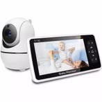 Babyfoon met Camera 5 Inch HD Monitor Audio Nachtzicht Zoom, Verzenden, Nieuw