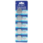 Lithium knoopcel CR2450 (5 stuks), Verzenden, Nieuw