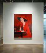 Mar Legón - Lady in red - XL