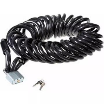 Falkx Kabelslot met hangslot - 15mm dikte - 5 meter lengt..., Ophalen of Verzenden, Nieuw