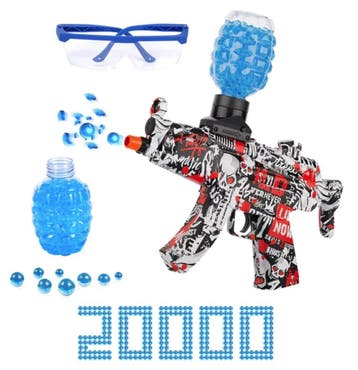 Elektrische Gel Blaster met 20.000 Balletjes - MP5 Model, Verzenden, Nieuw