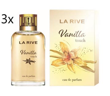 3x La Rive Vanilla Touch Eau de Parfum voordeel 90 ml, Verzenden, Nieuw
