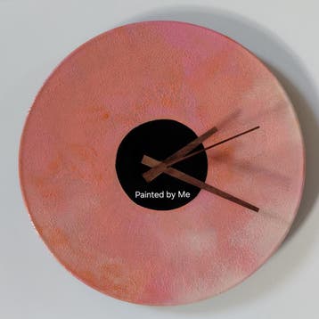 Het is tijd voor een unieke handgemaakte klok!, Nieuw, Wandklok