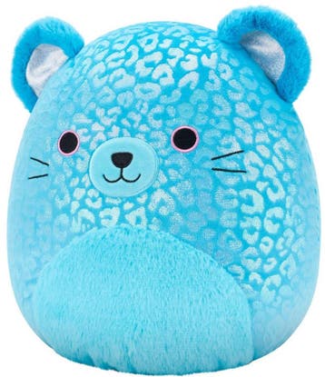 Squishmallows - Sarge - Blue Jaguar W/Iridescent Spots 30cm, Ophalen of Verzenden, Zo goed als nieuw