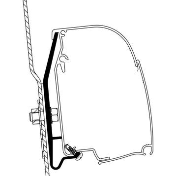 Thule Westfalia Nugget High Roof Adapter 4900, Ophalen of Verzenden, Nieuw