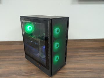 Nieuwe Game PC - Ryzen 5 5500 - RTX 5060 - 16 GB DDR4, Blue Monkey, 500 GB M2.0 SSD, Ryzen 5 5500, Virtual Reality