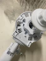 2dekans | BRASQ Statiefventilator – 40 cm – Wit - In hoogte, Ophalen of Verzenden, Gebruikt