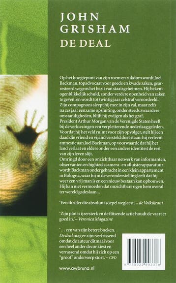 De deal 9789022993378 John Grisham, Verzenden, Zo goed als nieuw, John Grisham