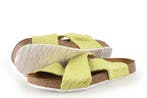 Haflinger Slippers in maat 45 Geel, Kleding | Dames, Schoenen, Slippers, Verzenden, Geel, Zo goed als nieuw