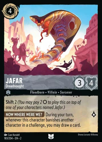 [183/204][S2] - JAFAR - Dreadnought ENG NON-FOIL [M/NM], Verzamelen, Verzenden, Nieuw