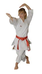 Karatepak Amber Arawaza | WKF kata-pak | Wit (Maat: 180), Verzenden, Nieuw, Karate, Vechtsportpak