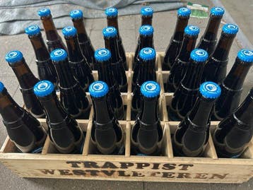 Westvleteren - VIII met originele krat - 33cl - 24 flessen, Nieuw