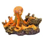 Octopus Aquarium Decoratie Hars Ornament met Schuilplaats, Dieren en Toebehoren, Vissen | Aquaria en Toebehoren, Verzenden, Nieuw