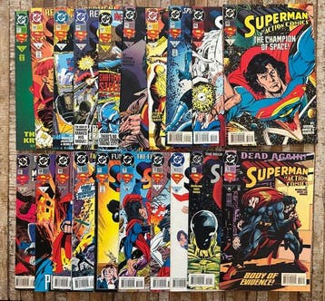 Action Comics #685 à #705 - NO RESERVE - 20 Comic collection, Boeken, Nieuw