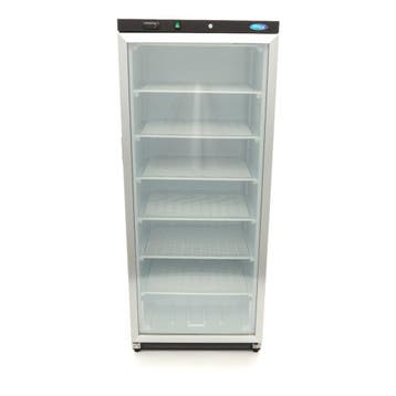 Vrieskast - 600 L - Zwart - met Glazen Deur, Verzenden, Nieuw in verpakking