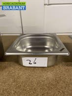RVS Gastronorm bak GN bak 1/6 Diepte 65 mm Horeca, Ophalen of Verzenden, Nieuw zonder verpakking