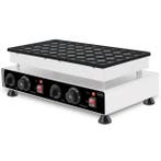 Poffertjesplaat | 50°C/300°C | RVS | Elektrisch | 1.8kW, Verzenden, Nieuw in verpakking